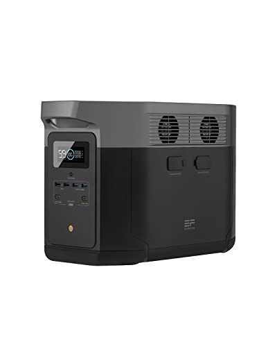 ECOFLOW DELTA Max (1600) Portable Power Station, 1612Wh Expandable Capacity with 4 x 2000W (4600W Surge)