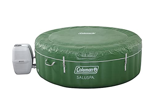Coleman SaluSpa Inflatable Hot Tub Spa | Portable Hot Tub with Heated Water System and 140 Bubble Jets
