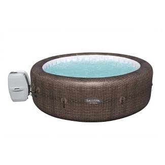 Bestway St. Moritz SaluSpa 2 to 7 Person Inflatable Round Outdoor Hot Tub