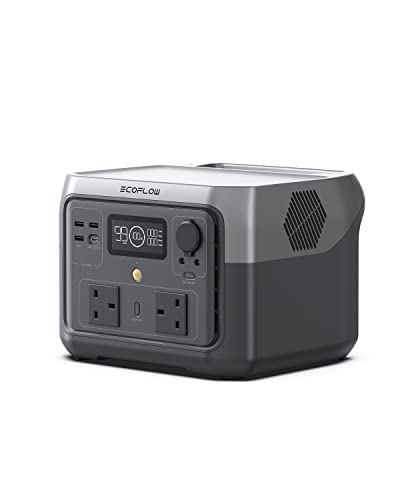 ECOFLOW Portable Power Station RIVER 2 MAX, 512Wh LiFeP04 Battery