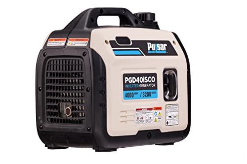 Pulsar PGD40ISCO Ultra Light Quiet 4000W Portable Gas Inverter Generator