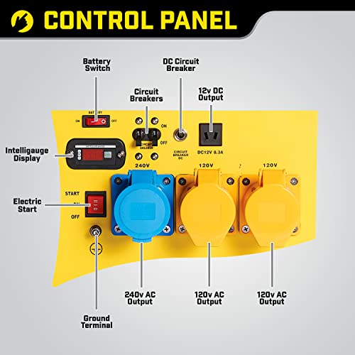 Champion Power Equipment CPG9000E2 8000 Watt Portable Petrol Frame Generator