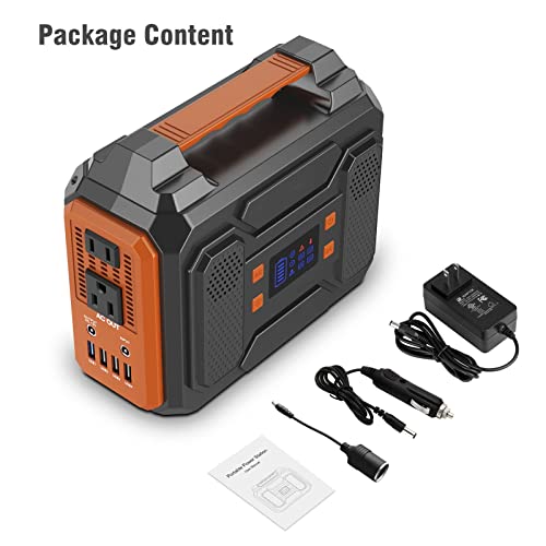 Power Station 300W,ZeroKor Outdoor Portable Power Pack 280Wh/75000mAh