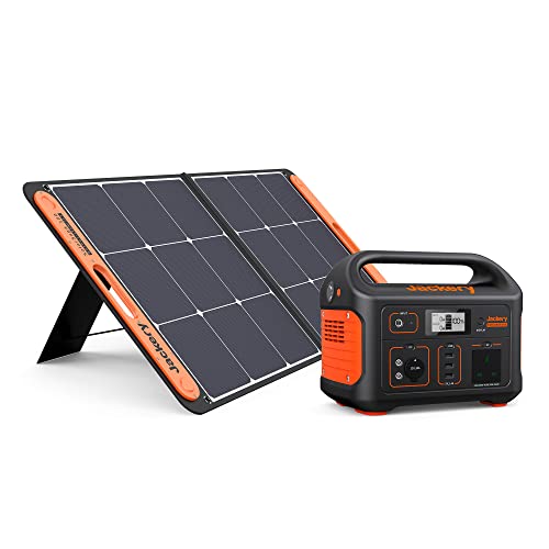Jackery Solar Generator 500, 518WH Power Station with SolarSaga100W Solar Panel