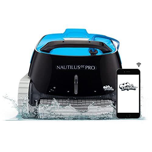 Dolphin Nautilus CC Pro Robotic Pool Vacuum Cleaner with Wi-Fi Control