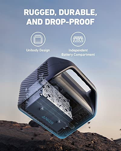 Anker 521 Portable Power Station, 256Wh Solar Generator