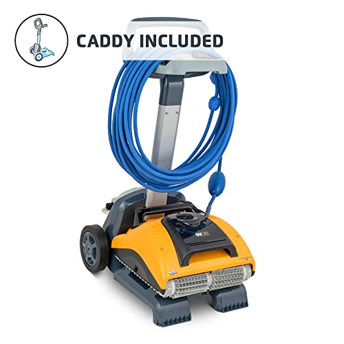DOLPHIN W20 Commercial Robotic Pool Vacuum Cleaner with Caddy