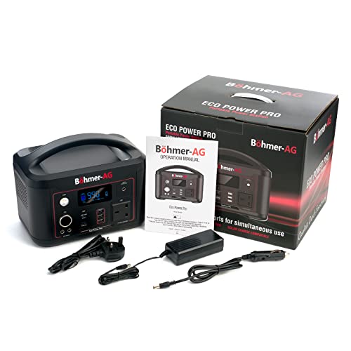 Böhmer-AG EcoPower Pro Portable Power Station 1200W Surge Power 174000mAh/626.4Wh