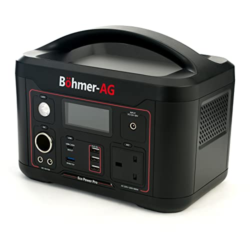 Böhmer-AG EcoPower Pro Portable Power Station 1200W Surge Power 174000mAh/626.4Wh