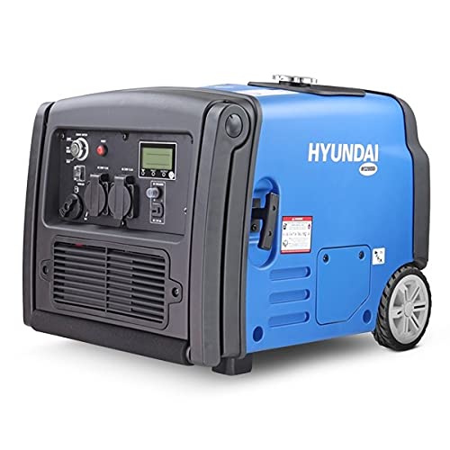 Hyundai 3200w Portable Inverter Generator, 210cc Petrol Engine