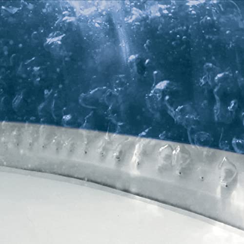 Intex 28431EP PureSpa Plus 85 Inch Diameter 6 Person Portable Inflatable Hot Tub Spa with 170 Bubble Jets