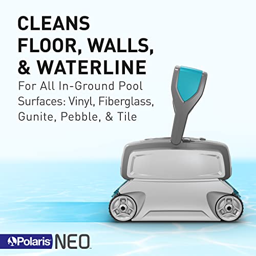 Polaris NEO Robotic Pool Cleaner, Automatic Vacuum for InGround Pools up to 40ft