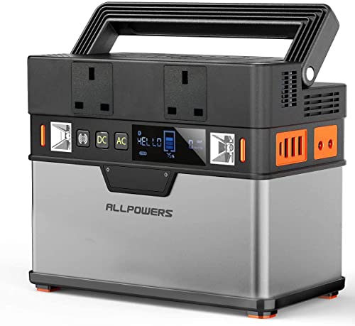 ALLPOWERS Portable Generator 288Wh Power Station Emergency Power Supply