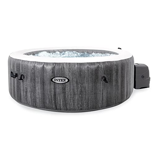 Intex 28439EP PureSpa Plus 77 Inch Diameter 4 Person Portable Inflatable Hot Tub Spa