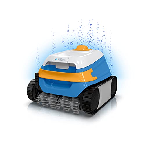 Aqua Products Evo604 Robotic Pool Cleaner, Automatic Vacuum for Inground Pools up to 50ft