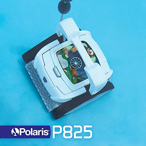 Polaris P825 Sport Robotic Pool Cleaner, Automatic Vacuum for InGround Pools up to 40ft