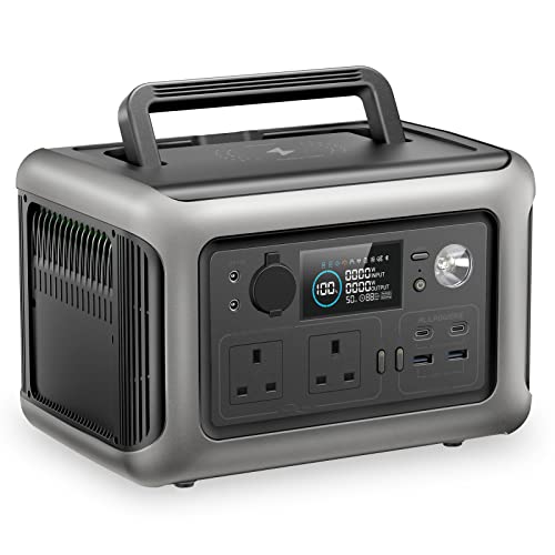 ALLPOWERS Portable Power Station R600, 299Wh LiFeP04 Battery with 2x 600W