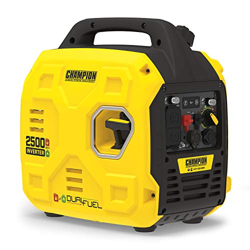 Champion Power Equipment 200961 2500-Watt Dual Fuel Portable Inverter Generator$