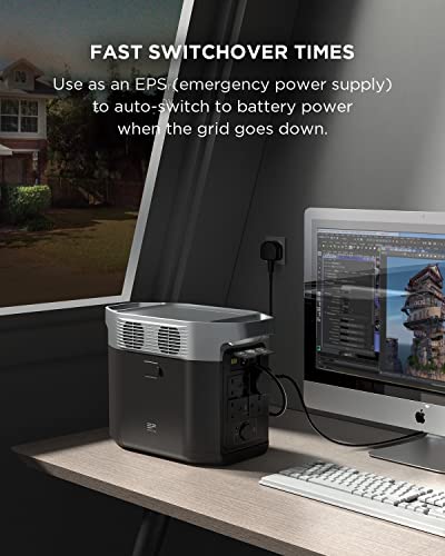 EcoFlow DELTA 2 Portable Power Station with 1-3kWh Expandable Capacity