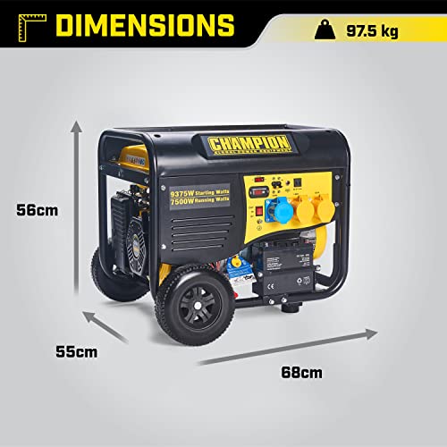 Champion Power Equipment CPG9000E2 8000 Watt Portable Petrol Frame Generator