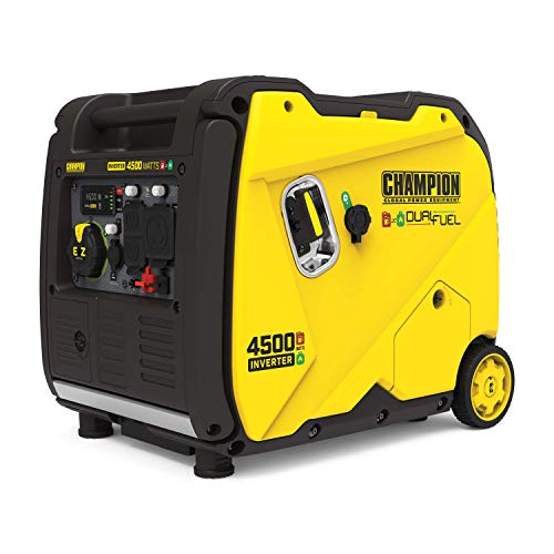Champion Power Equipment 200988 4500-Watt Dual Fuel RV Ready Portable Inverter Generator