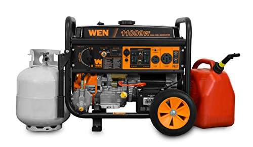 WEN DF1100T 11,000-Watt 120V/240V Dual Fuel Portable Generator