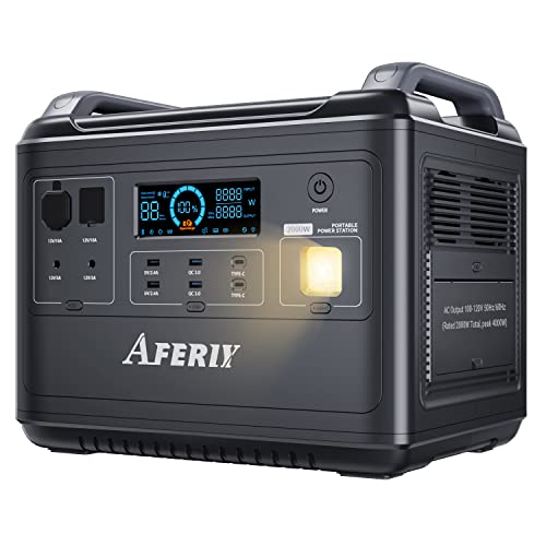 AFERIY Portable Power Station 2000W(Peak 4000W)