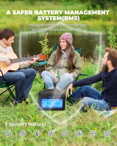 VDL Portable Power Station 960Wh/1200W, LiFePO4 Battery Fully Charged Within 1 Hour