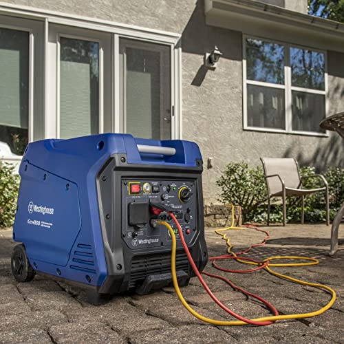 Westinghouse Outdoor Power Equipment 4500 Peak Watt Super Quiet Portable Inverter Generator
