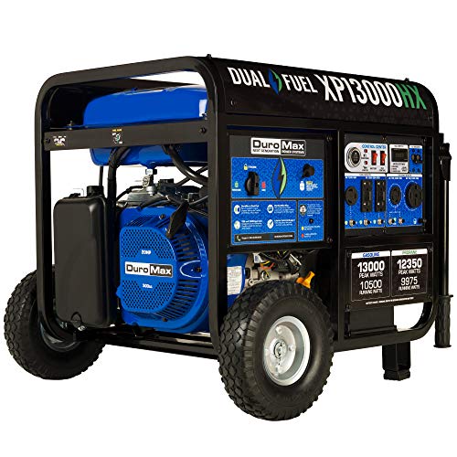 DuroMax XP13000HX Dual Fuel Portable Generator