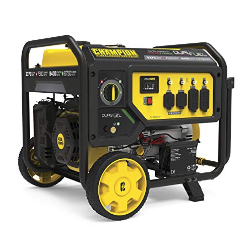 Champion Power Equipment 100891 9375/7500-Watt Dual Fuel Portable Generator