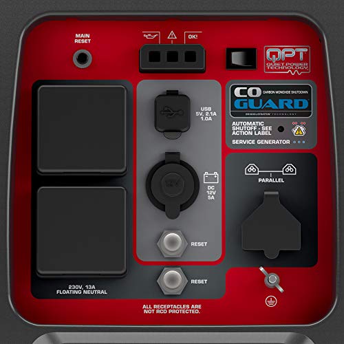 Briggs & Stratton 030801 Petrol Portable Inverter Generator PowerSmart Series P2400