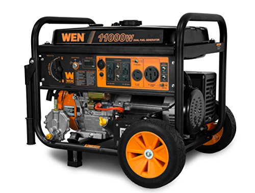 WEN DF1100T 11,000-Watt 120V/240V Dual Fuel Portable Generator