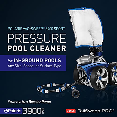 Polaris Vac-Sweep 3900 Sport Pressure Inground Pool Cleaner, Triple Jet Powered