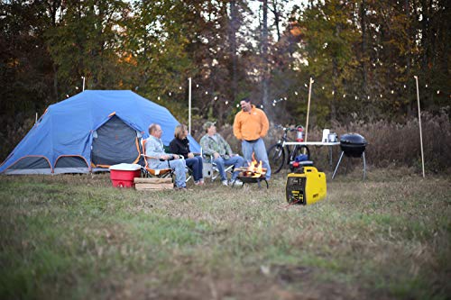 Champion Power Equipment 8200i-E-DF-EU Petrol + Gas (2000 Watt, Power Inverter Generator