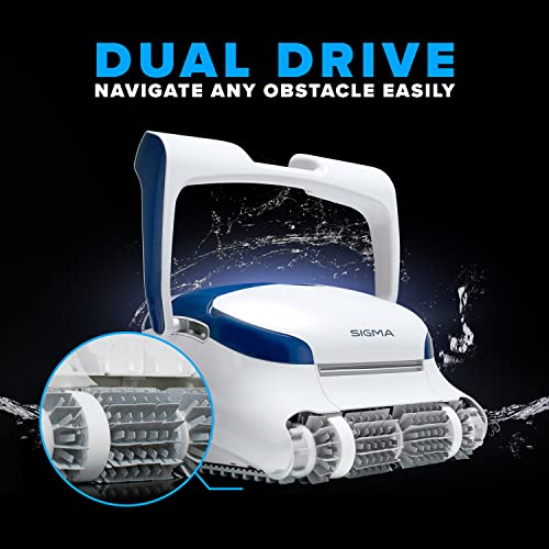Dolphin Sigma Robotic Pool Cleaner with Wi-Fi, Gyroscope
