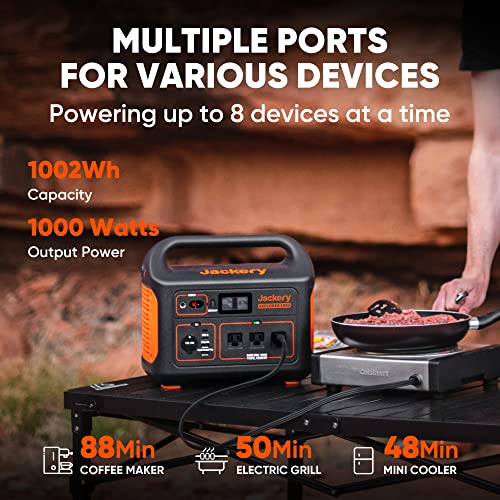 Jackery Portable Power Station Explorer 1000, 1002Wh Solar Generator