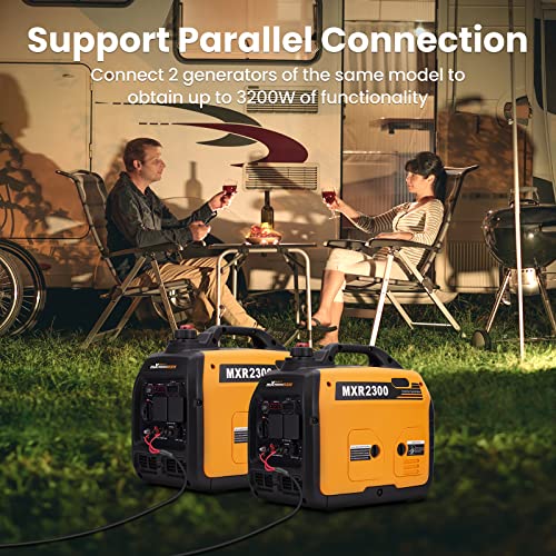 maXpeedingrods 2300W Portable Inverter Generator 4 Stroke Silent