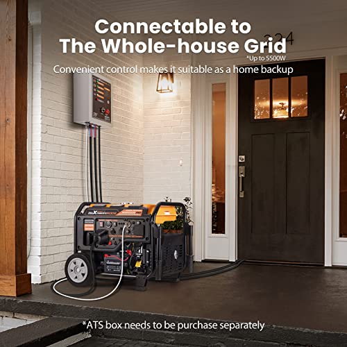 maXpeedingrods 5500W Portable Petrol Inverter Generator