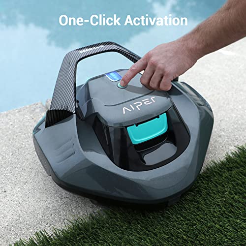 AIPER Seagull SE Cordless Robotic Pool Cleaner, Pool Vacuum Lasts 90 Mins,