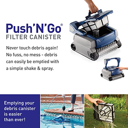 Polaris 8050 Sport Robotic Pool Cleaner, Automatic Vacuum for InGround Pools up to 40ft