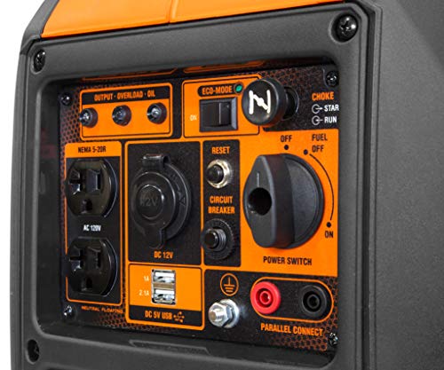 WEN 56235i Super Quiet 2350-Watt Portable Inverter Generator