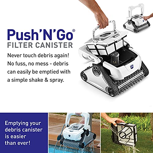 Polaris P825 Sport Robotic Pool Cleaner, Automatic Vacuum for InGround Pools up to 40ft