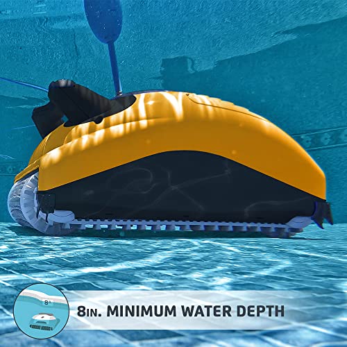 DOLPHIN W20 Commercial Robotic Pool Vacuum Cleaner with Caddy