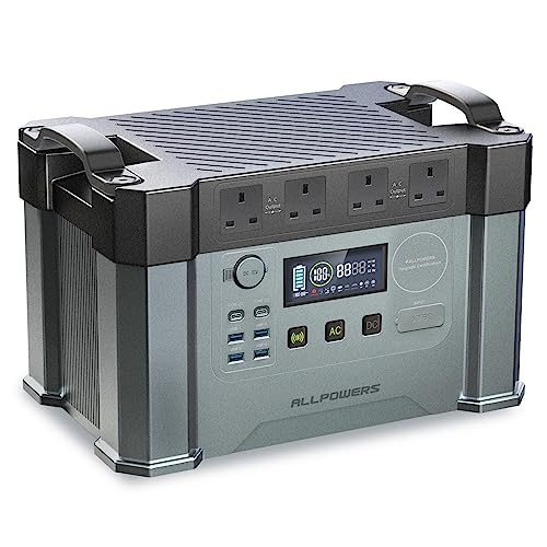 ALLPOWERS S2000 Portable Power Station 2000W Solar Generator MPPT 1500Wh