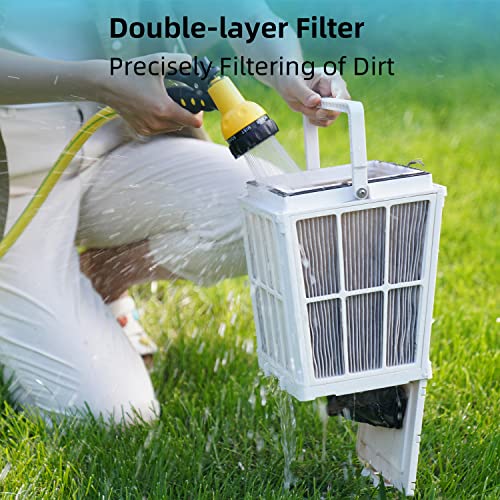 Chasing CM600 Robotic Pool Cleaner, Pool Vacuum Support Different Shape’s Pool Up to 300m²