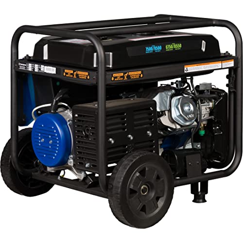 Westinghouse Outdoor Power Equipment 9500 Peak Watt Dual Fuel Home Backup Portable Generator