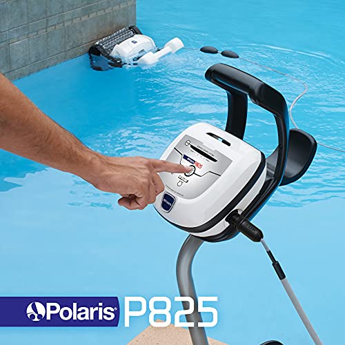 Polaris P825 Sport Robotic Pool Cleaner, Automatic Vacuum for InGround Pools up to 40ft