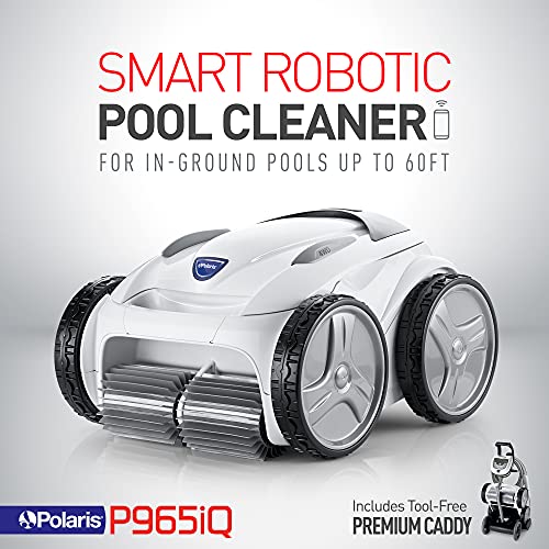 Polaris P965iQ Sport Robotic Pool Cleaner, Automatic Vacuum for InGround Pools up to 60ft