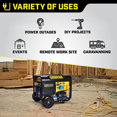 Champion Power Equipment CPG9000E2 8000 Watt Portable Petrol Frame Generator